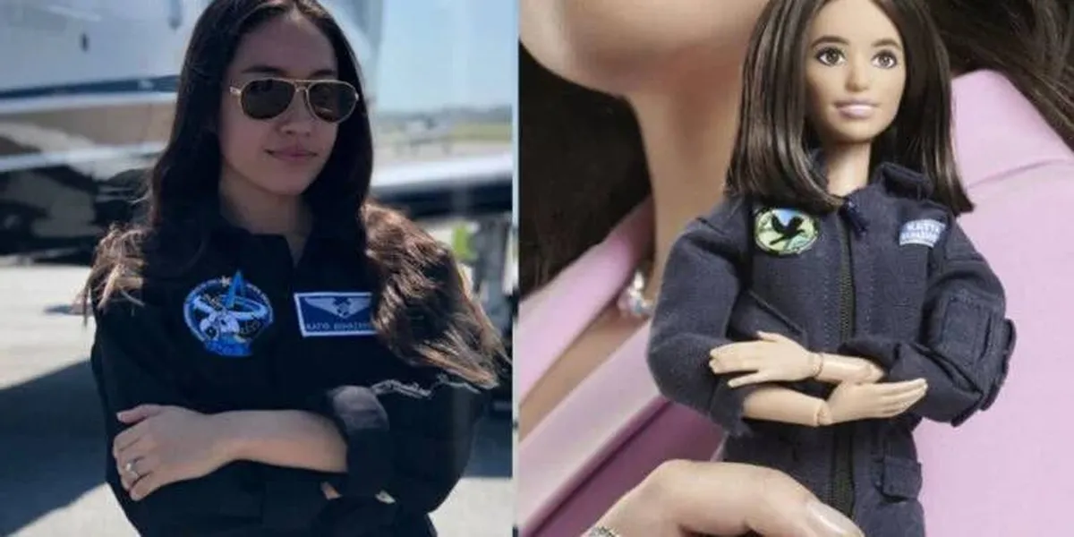 Crean Barbie Astronauta, inspirada en la mexicana Katya Echazarreta