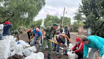 Valle de México: Ejército aplica Plan DNlll en municipios azotados por la lluvia