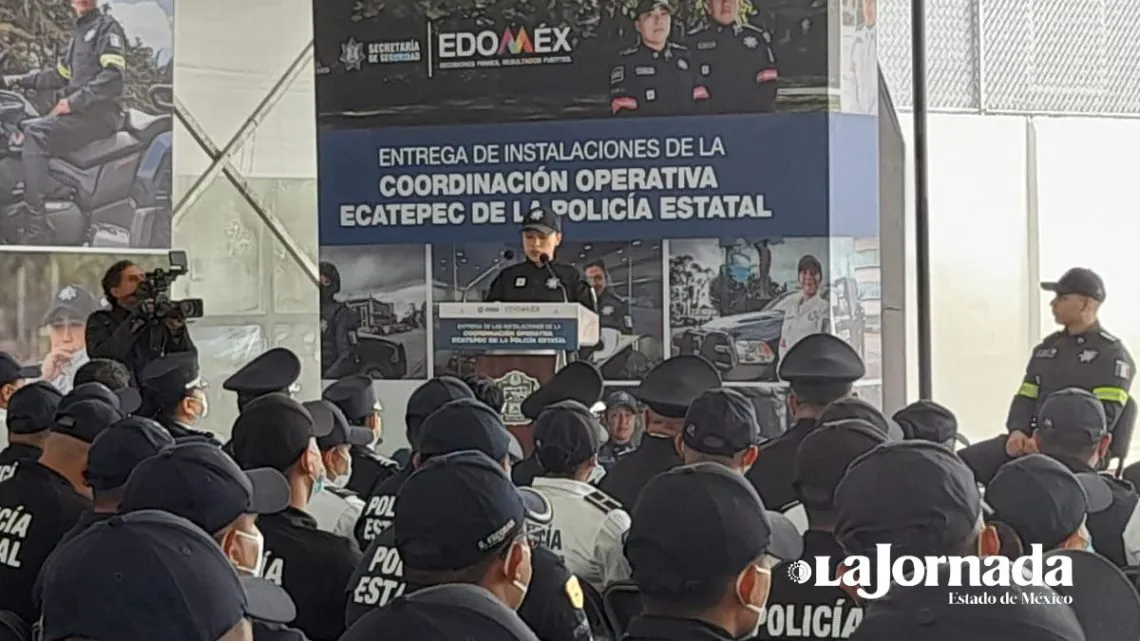 Secretaría de Seguridad concentra fuerza policial en nuevo cuartel en Ecatepec