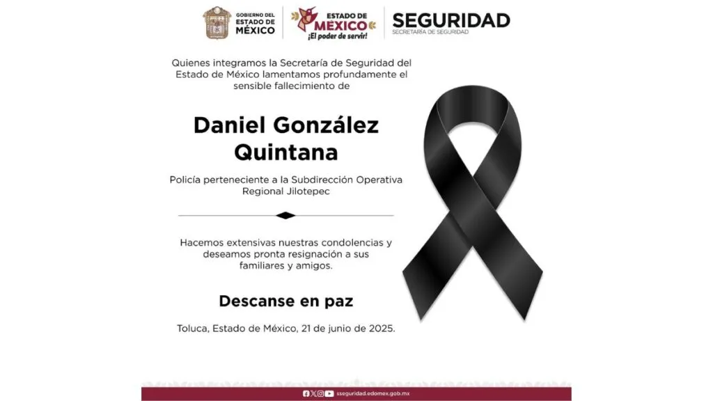 Policía de Jilotepec fallece tras accidente en la Toluca-Atlacomulco, su cuerpo salió proyectado
