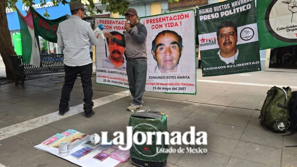 FNLS inicia semana de visibilización de desapariciones en Toluca