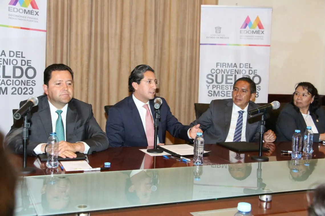 Maestros del Edomex recibirán aumento salarial de 11.7%