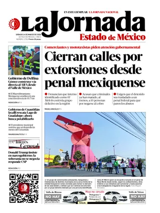 La Jornada Edomex | 14 de marzo de 2026