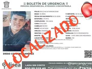 Diego Cordero es localizado con vida, fue reportado desaparecido  tras buscar empleo