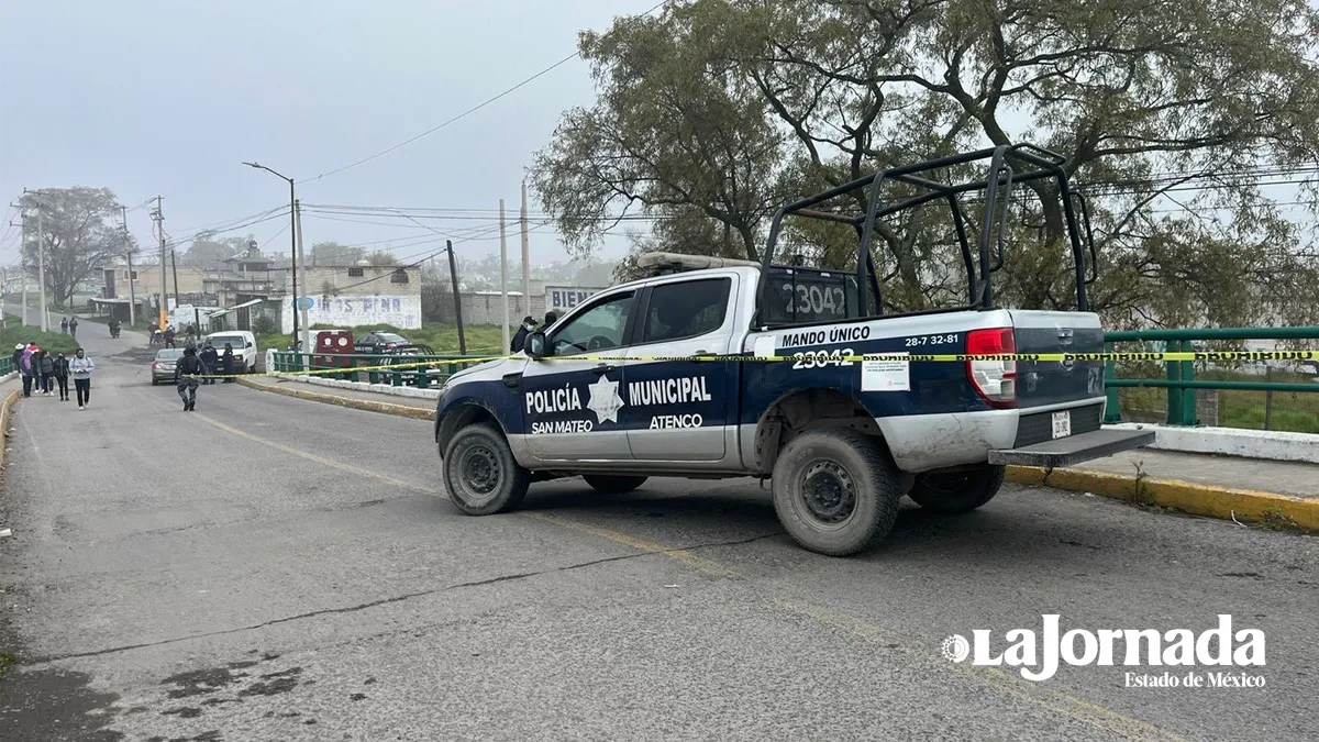 Hallan persona sin vida en San Mateo Atenco