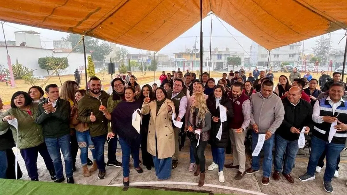Ayuntamiento de Lerma entrega rehabilitación del Parque de los besos