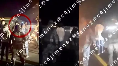 Ángela Aguilar y Christian Nodal fueron escoltados por fuerzas federales tras una balacera en Zacatecas cerca del rancho El Soyate.