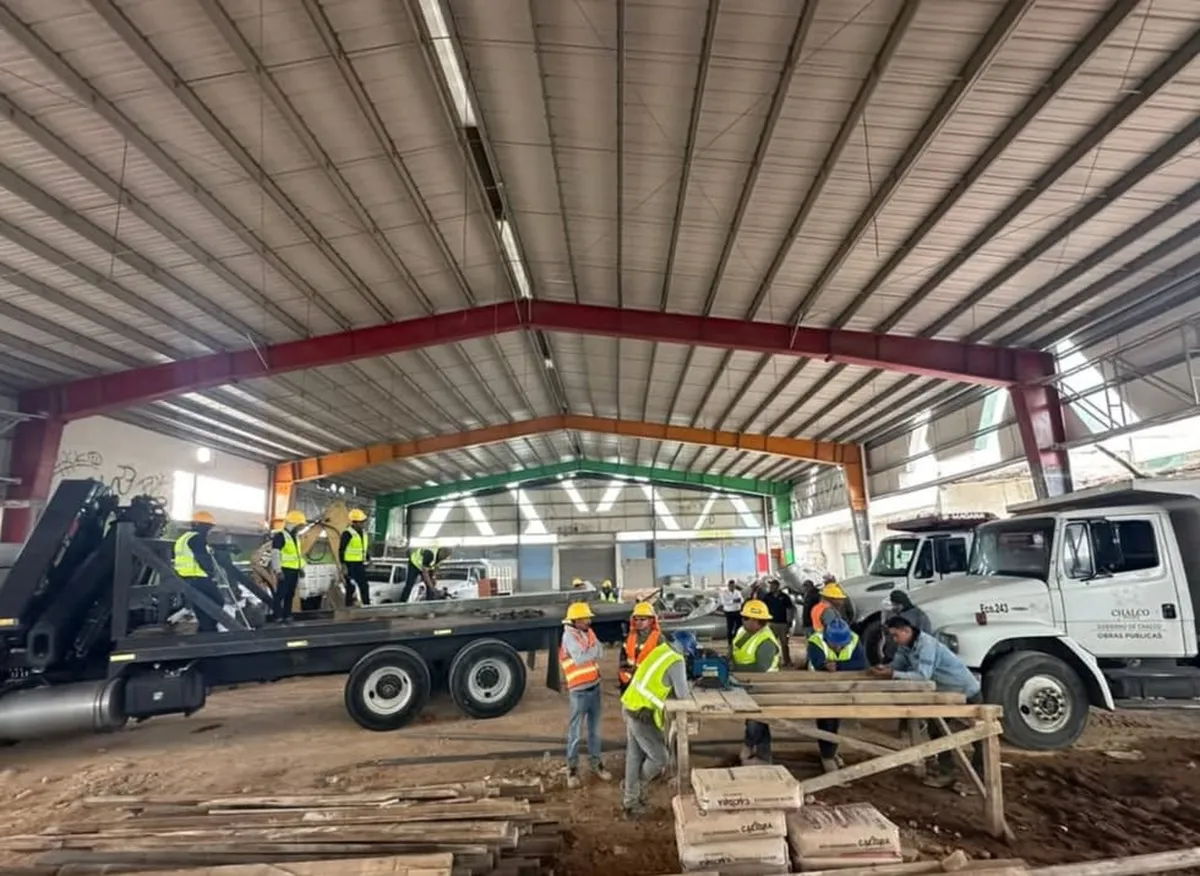 Mercado de Chalco se transforma en Universidad