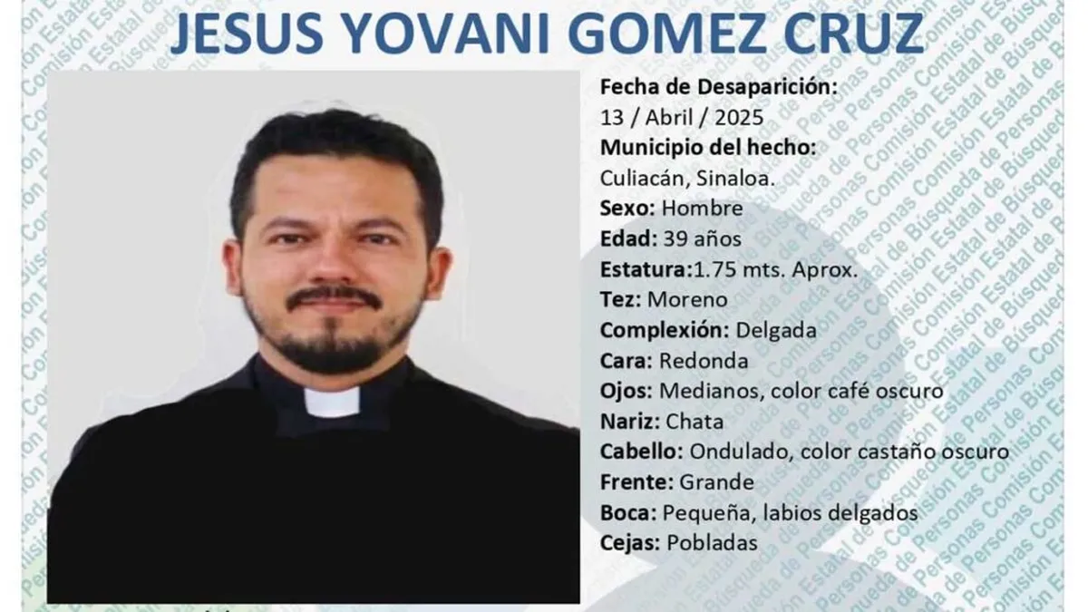 Familiares del sacerdote confirmaron que se encuentra en buen estado de salud y sin signos de violencia.
