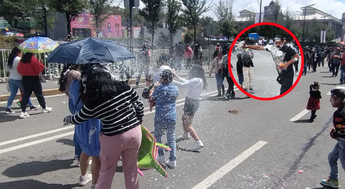 Prohibición de venta de espuma es ignorada en Toluca