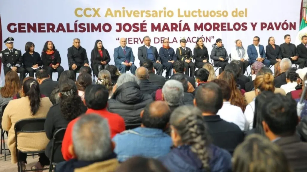 Con desfile recuerdan el 210 aniversario luctuoso del Generalísimo José María Morelos
