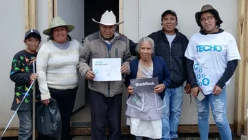 TECHO construye viviendas contra el hacinamiento en Zinacantepec