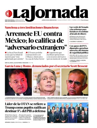 La Jornada Nacional | 26 – Junio– 2025