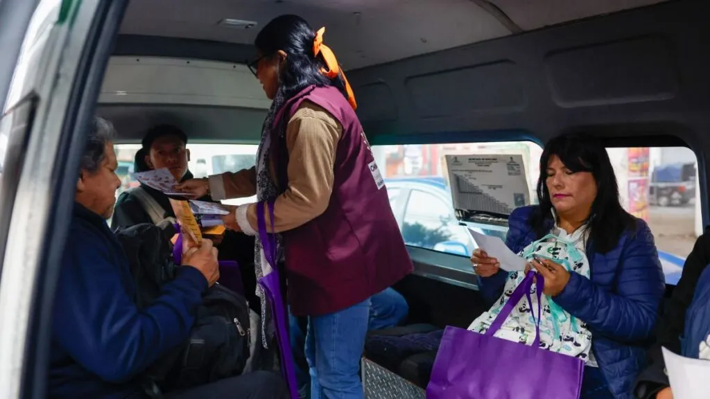 En límites territoriales de Chimalhuacán y Chicoloapan, realizan operativo “Muévete Segura”