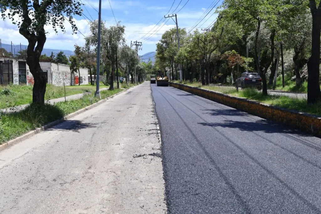 Inicia Toluca repavimentación de Paseo Matlatzincas con el “Diablo Dragón”