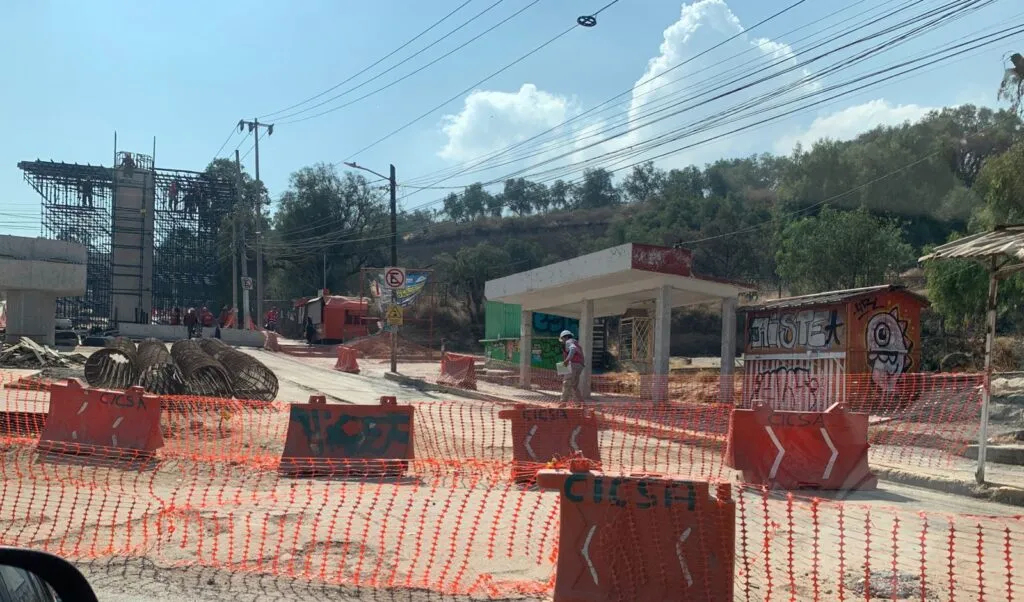 Avanza construcción del Distribuidor Vial en Coacalco: recomiendan vías alternas