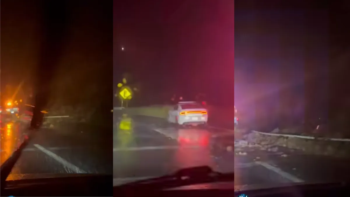 [VIDEO] Deslave afecta la carretera México–Toluca