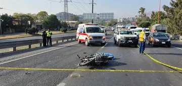 otro lamentable accidente en motocicleta
