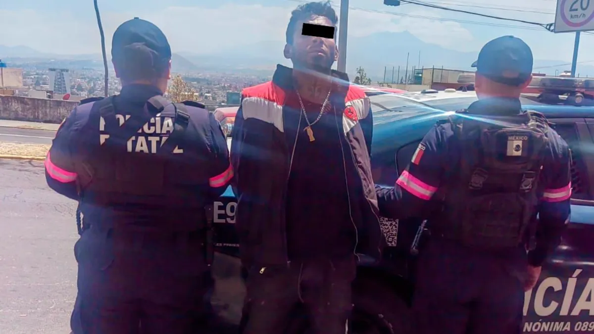Detienen a hombre que agredió a una mujer en Toluca