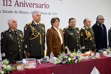 Edomex: conmemoran 112 Aniversario del Día del Ejército Mexicano