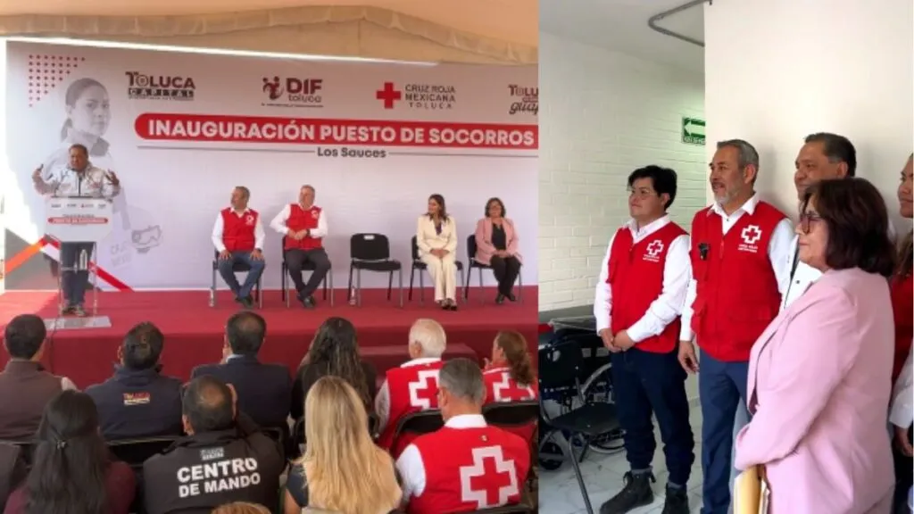 Cruz Roja inaugura Puesto de Socorro en Los Sauces