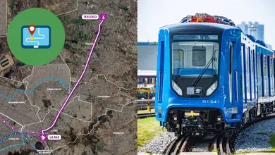 Ruta oficial del Tren Ligero Texcoco–La Paz contará con 12 estaciones y conectará con el Metro de la CDMX.