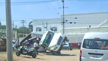 Obras de drenaje desatan caos vial en límites de Tultepec y Tultitlán