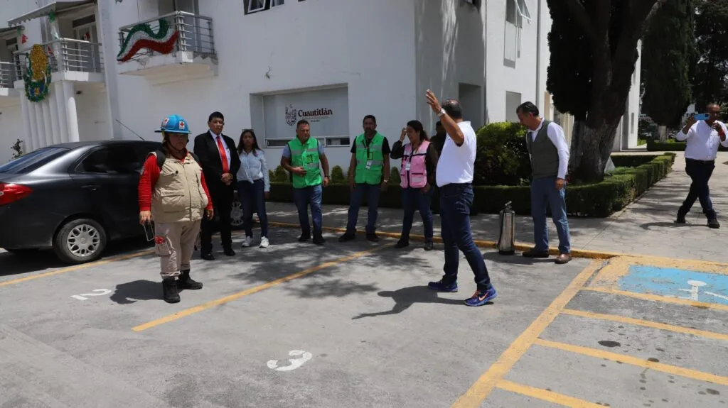 Gobierno de Cuautitlán participó en el Segundo Simulacro Nacional 2025