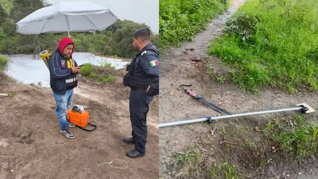 Vecinos de Atizapán denuncian intento de ocupación de un predio con riesgo geológico
