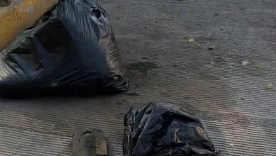 Bolsa de restos humanos