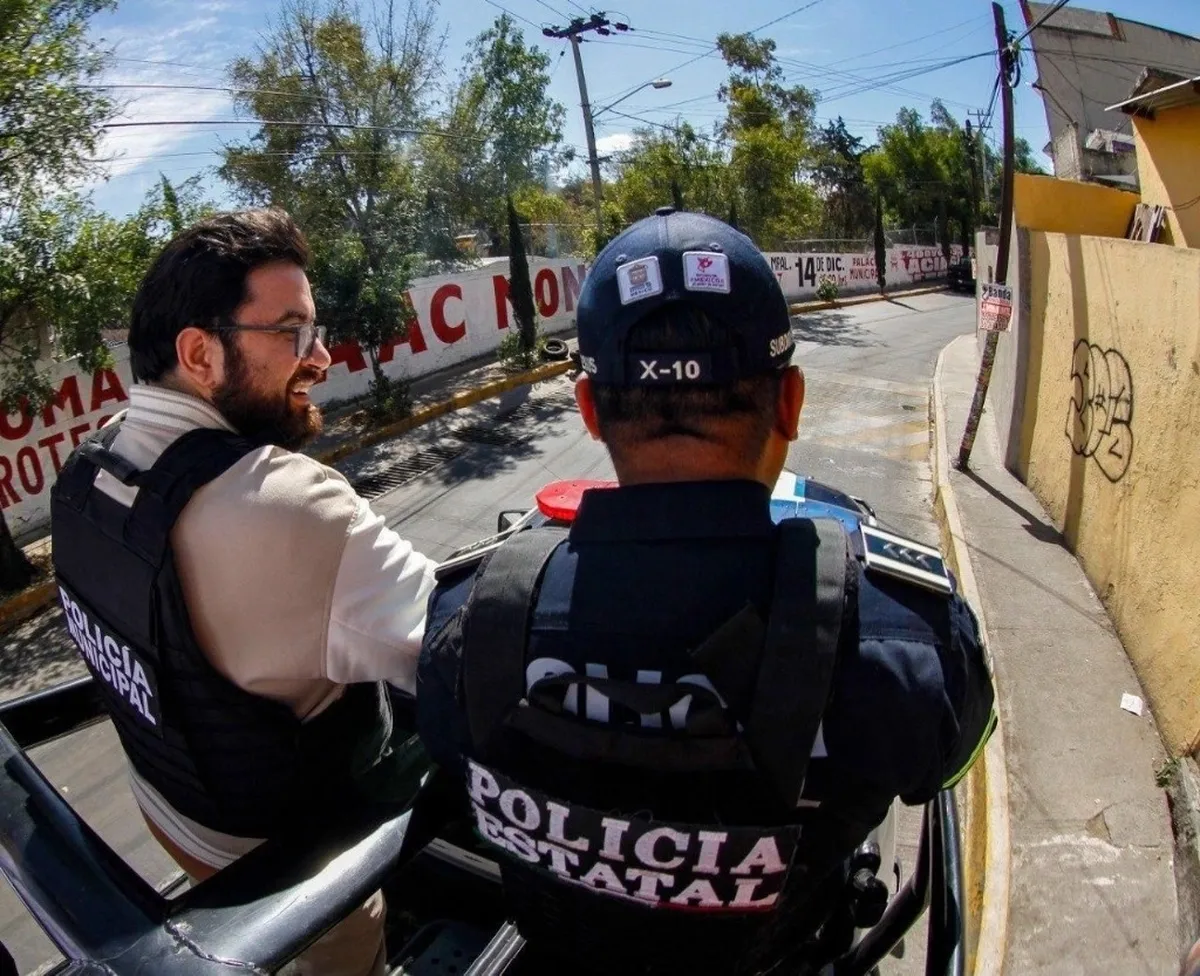 Tres sujetos vestidos de negro y presuntamente armados intentaron perpetrar un acto delictivo en la zona
