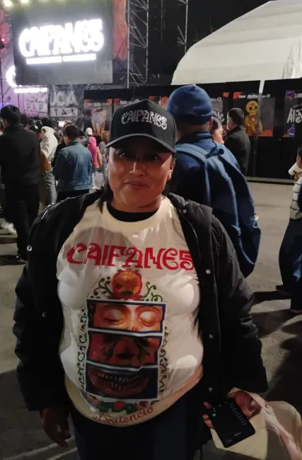 Ni la lluvia detiene a miles de fans de Caifanes en la Feria del Alfeñique 2026 en Toluca