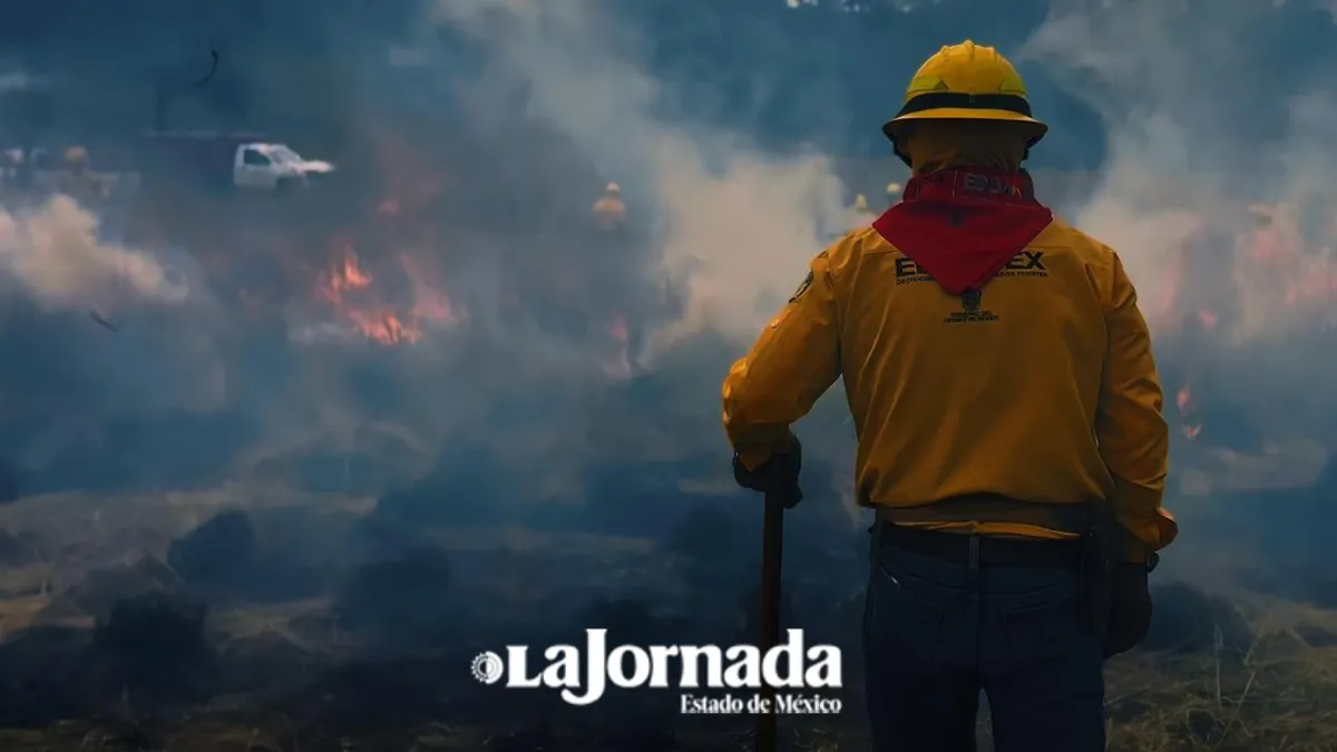 Edomex lidera incendios forestales en lo que va del 2026