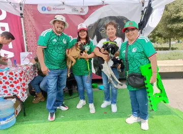 Edomex logra 13 adopciones caninas durante festejos mundialistas