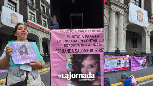 Edomex: Se manifiestan por víctimas de feminicidio; denuncian abandono