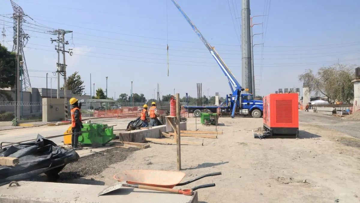 Retoman puente vehicular abandonado por 10 años para Tecámac y Ecatepec