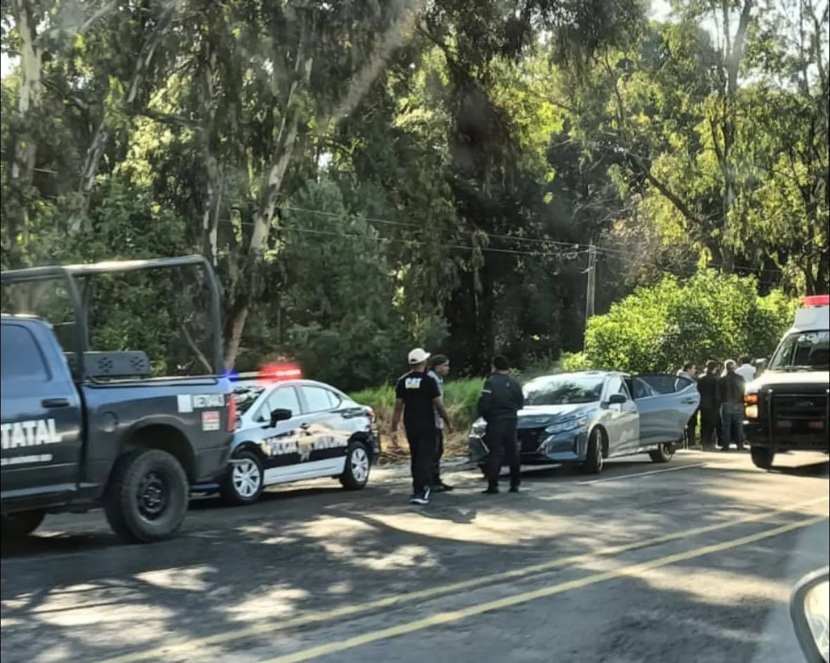 Se registra fuerte accidente en la carretera Tenango-Tenango
