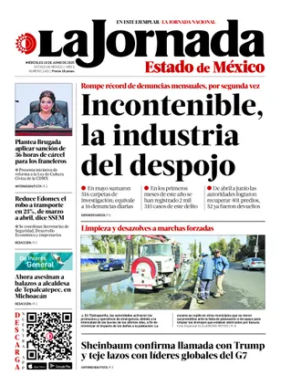 La Jornada Edomex | 18 de junio de 2025