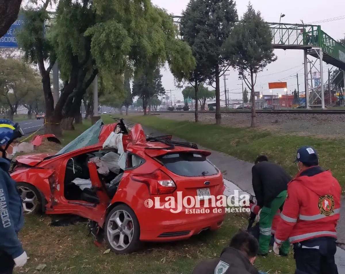 Rojo amanecer en Toluca, se registran accidentes, en uno fallece una person