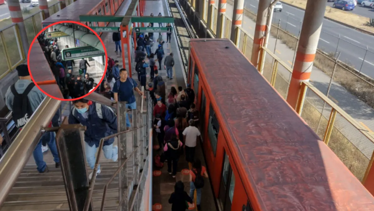 Refuerzan seguridad en la Línea B del Metro en Ecatepec