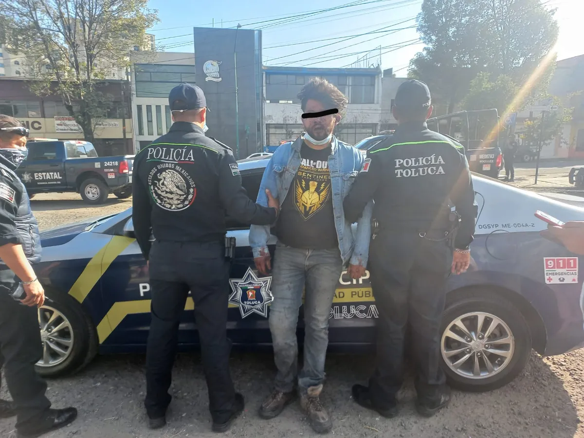 Detienen a presunto feminicida de mujer hallada en hotel La Muralla de Toluca