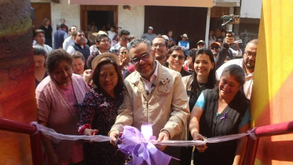 La Magdalena Contreras transforma calles y espacios públicos en Las Cruces y El Ocotal