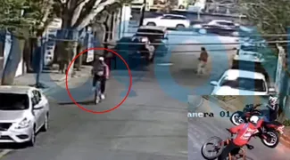 [VIDEO] Ciclista ejecuta a motociclista en calles de la Agrícola Oriental, Iztacalco 