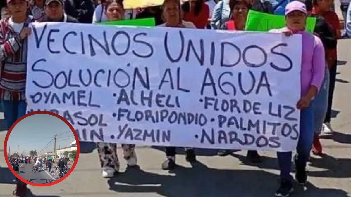 Vecinos de Chalco llevan dos semanas sin agua; bloquean la Chalco- Tláhuac