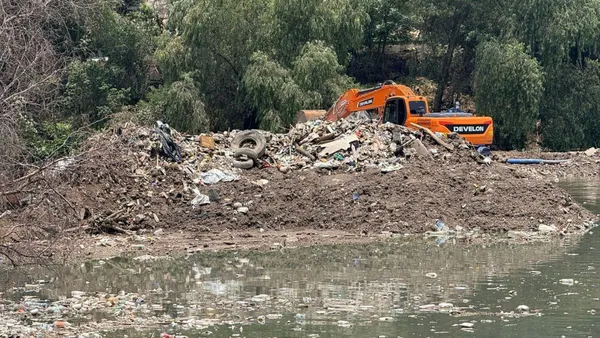 Presa Los Cuartos en Naucalpan con vigilancia permanente ante lluvias torrenciales