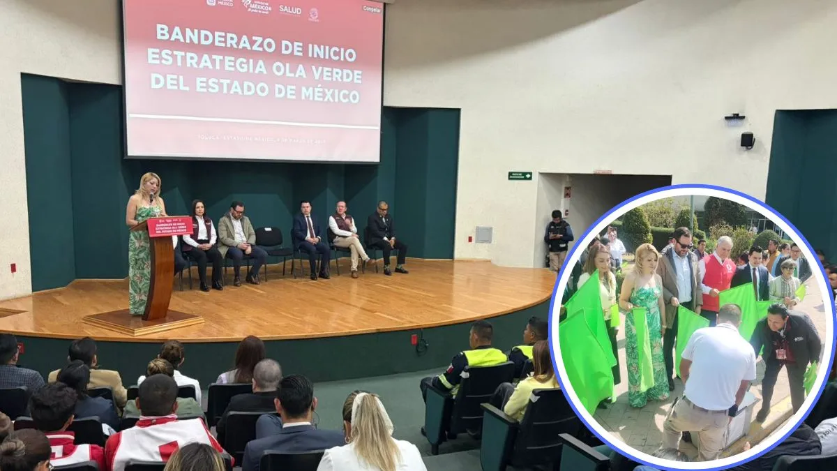 Edomex: Dan banderazo de salida a estrategia Ola Verde; garantizarán traslado de tejidos