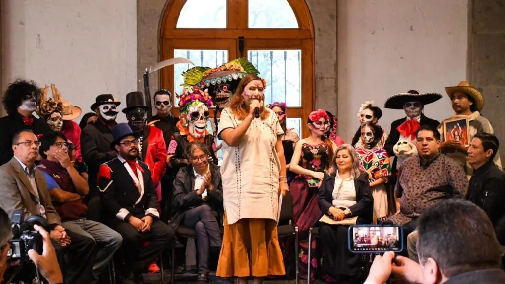Nancy Núñez anuncia tercera edición del Festival de Día de Muertos, Tlalmanalli Azcatl
