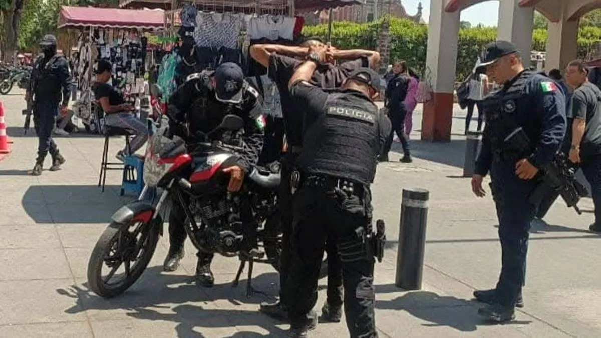 Siete detenidos por robo de motos en Chalco