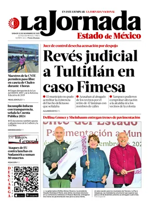 La Jornada Edomex | 15 de noviembre de 2025
