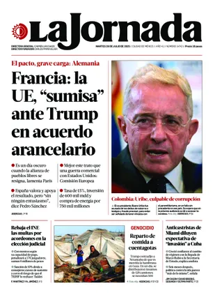 Seleccionar La Jornada Edomex | 29 de julio de 2025
